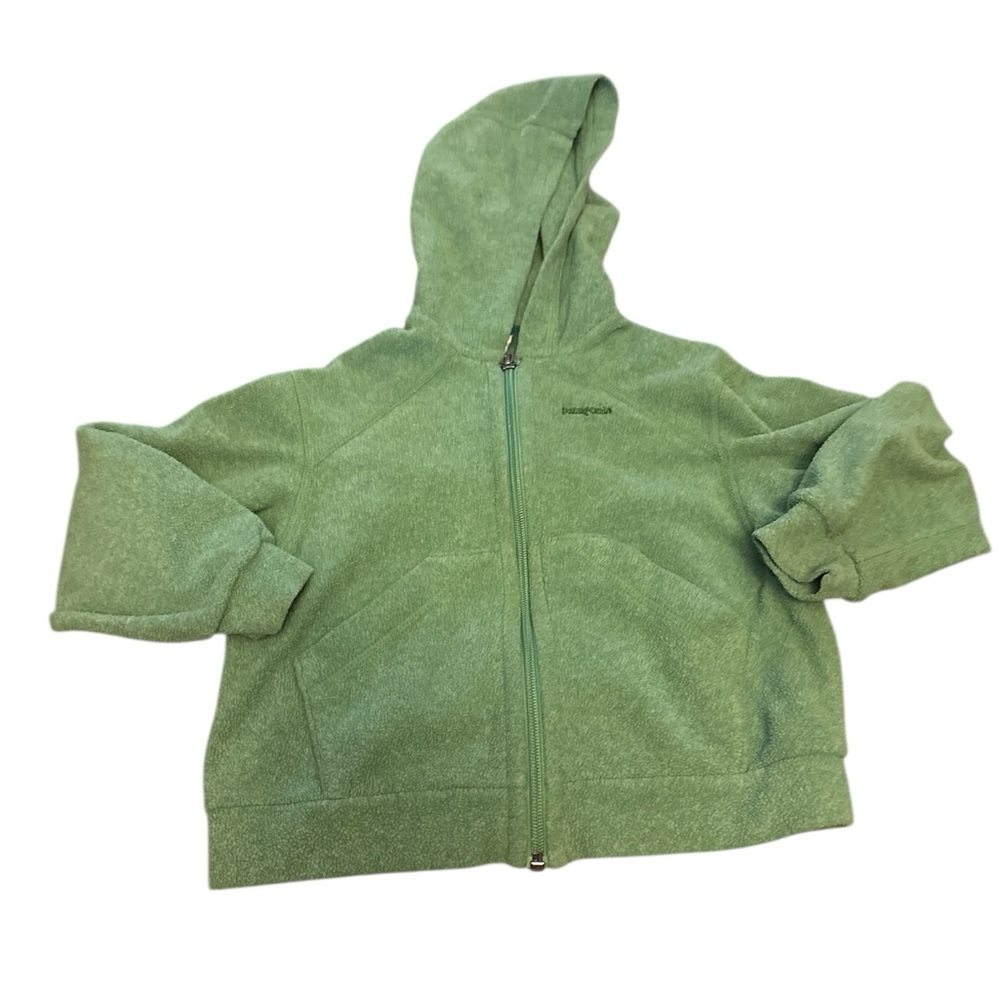 Patagonia Kids' Green Zip-Up Hoodie